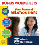 Applying Life Skills - Your Personal Relationships - BONUS WORKSHEETS
