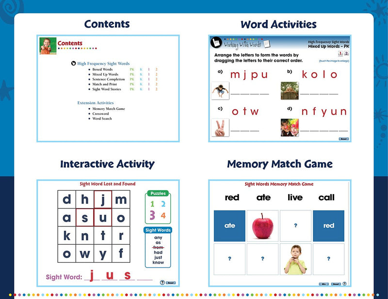 High Frequency Sight Words - Digital Lesson Plan