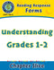 Reading Response Forms: Understanding Gr. 1-2