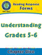 Reading Response Forms: Understanding Gr. 5-6