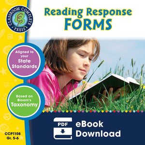 Reading Response Forms - Grades 5-6