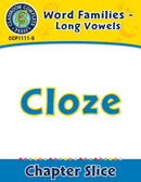 Word Families - Long Vowels: Cloze