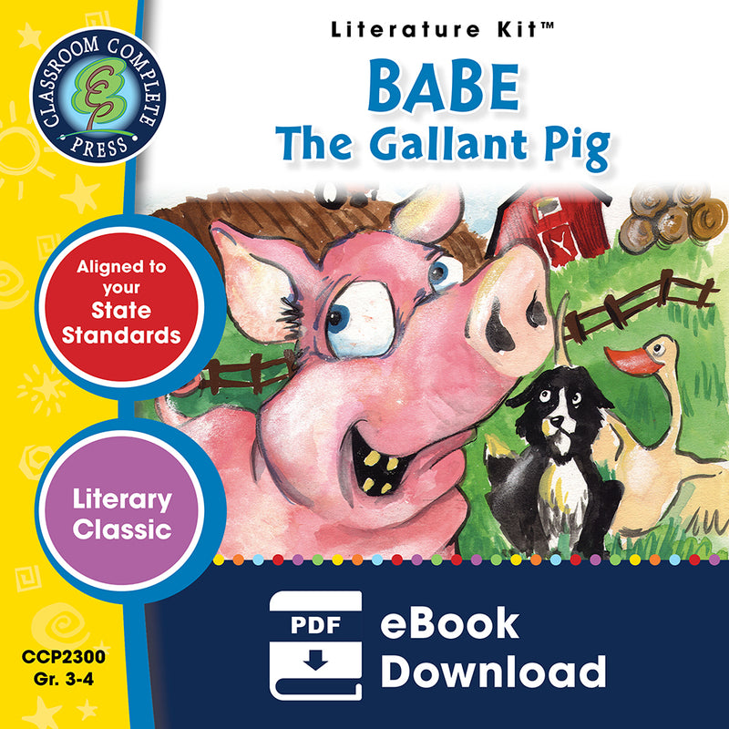 Babe: The Gallant Pig (Novel Study Guide)