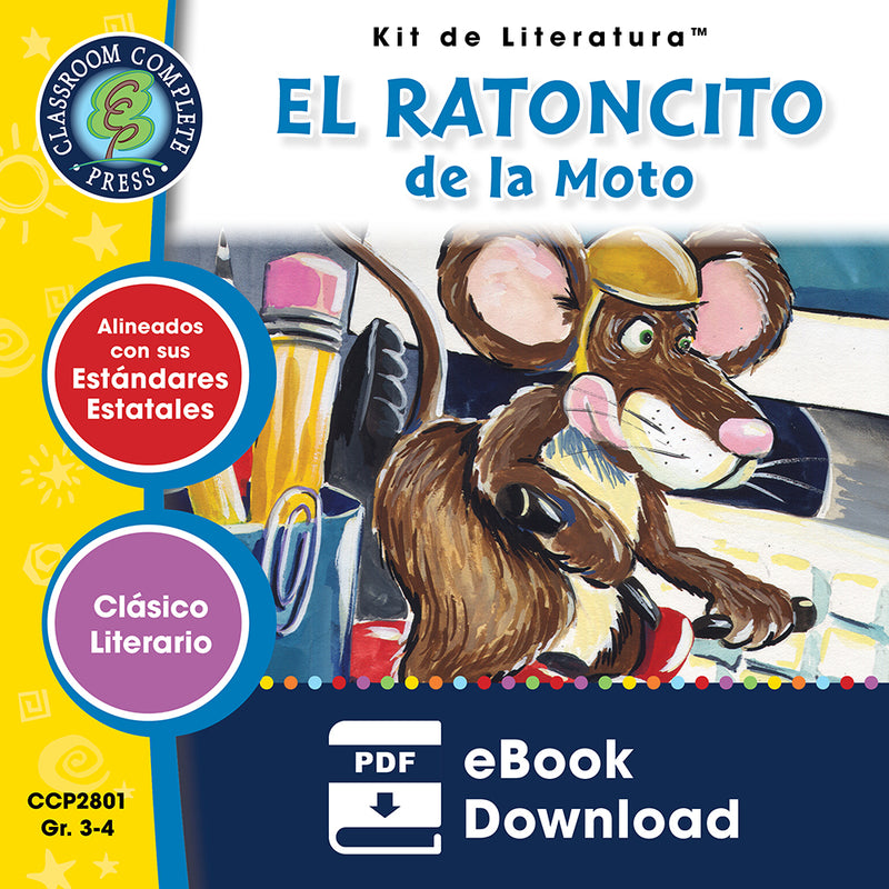El Ratoncito de la Moto (Novel Study Guide)