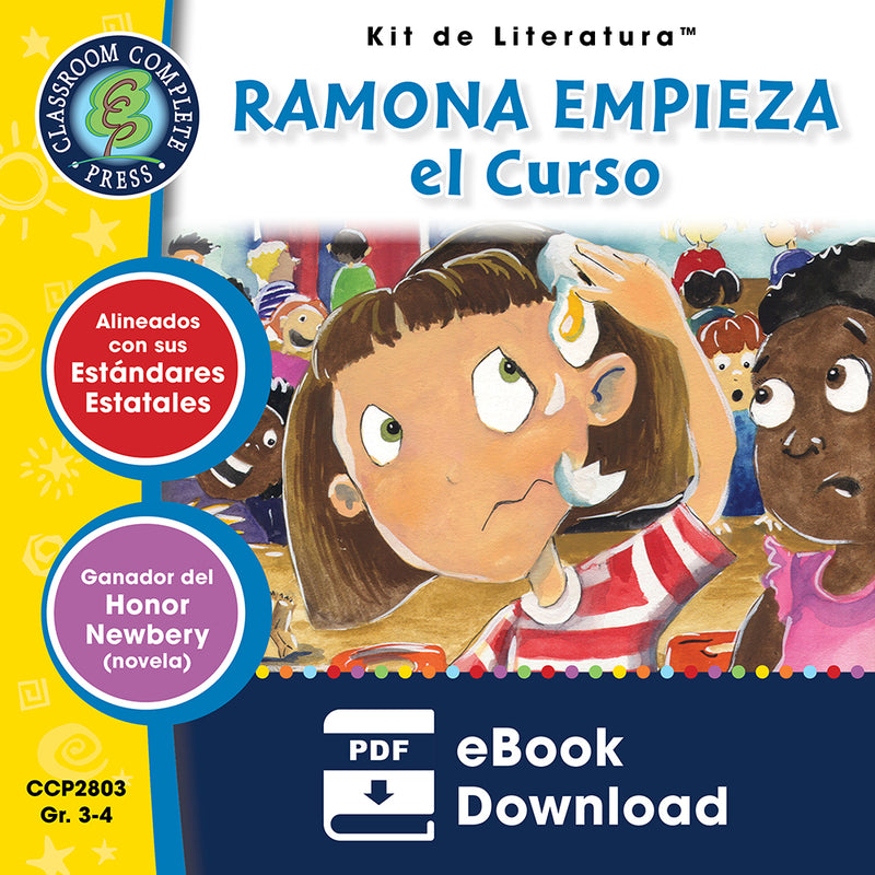 Ramona Empieza el Curso (Novel Study Guide)