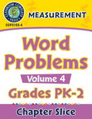 Measurement: Word Problems Vol. 4 Gr. PK-2
