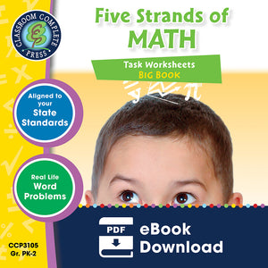 Five Strands of Math - Grades PK-2 - Tasks Big Book