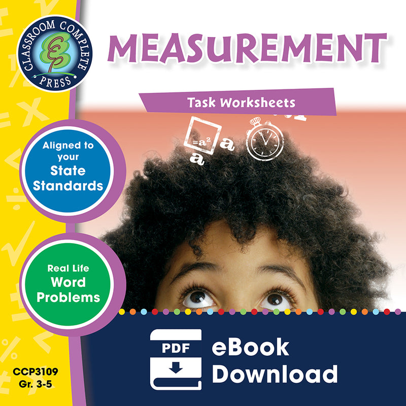 Measurement - Grades 3-5 - Task Sheets