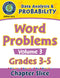 Data Analysis & Probability: Word Problems Vol. 3 Gr. 3-5