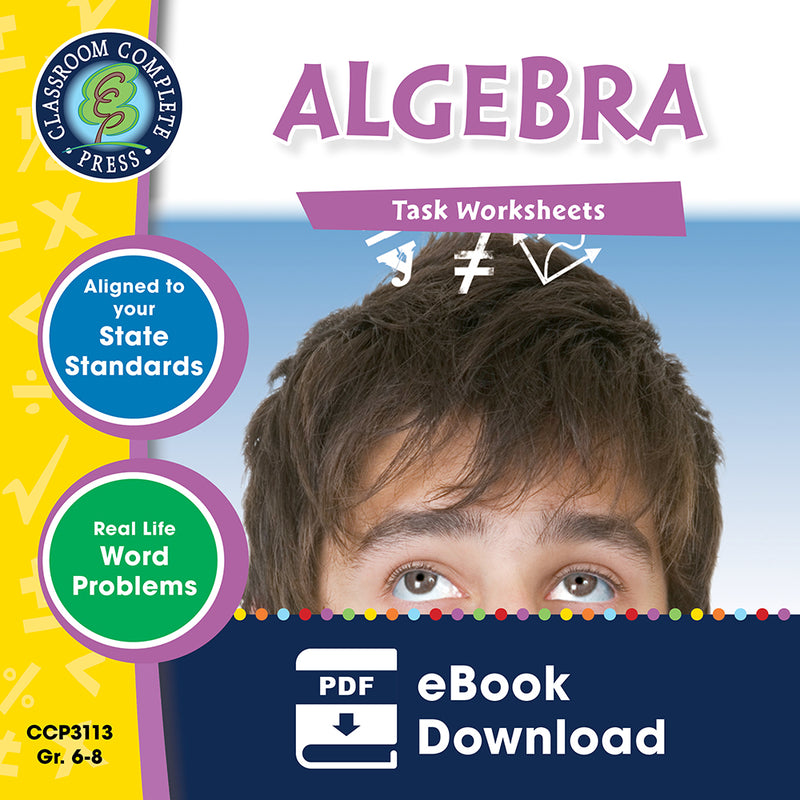 Algebra - Grades 6-8 - Task Sheets