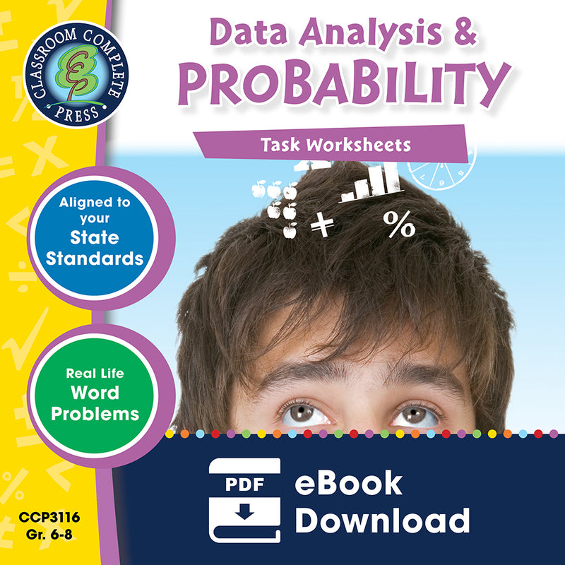 Data Analysis & Probability - Grades 6-8 - Task Sheets