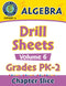 Algebra - Drill Sheets Vol. 6 Gr. PK-2
