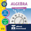 Algebra - Grades PK-2 - Drill Sheets