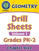 Geometry - Drill Sheets Vol. 1 Gr. PK-2