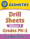 Geometry - Drill Sheets Vol. 3 Gr. PK-2
