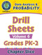 Data Analysis & Probability - Drill Sheets Vol. 6 Gr. PK-2