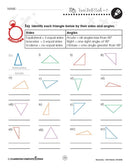 Geometry: Drill Sheet Sample Gr. 3-5 - WORKSHEET