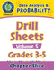 Data Analysis & Probability: Drill Sheets Vol. 5 Gr. 3-5