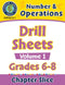 Number & Operations - Drill Sheets Vol. 1 Gr. 6-8