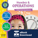 Number & Operations - Grades PK-2 - Task & Drill Sheets