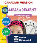 Measurement - Grades PK-2 - Task & Drill Sheets