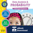 Data Analysis & Probability - Grades PK-2 - Task & Drill Sheets