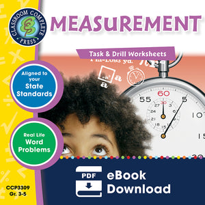 Measurement - Grades 3-5 - Task & Drill Sheets