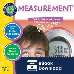 Measurement - Grades 6-8 - Task & Drill Sheets