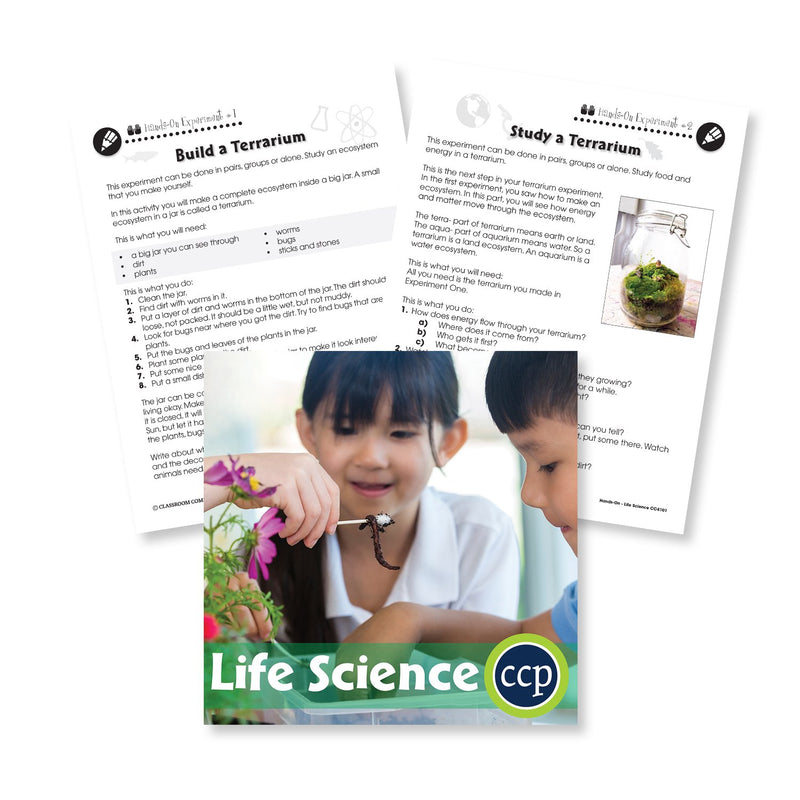 Life Science: Build and Study a Terrarium - WORKSHEET