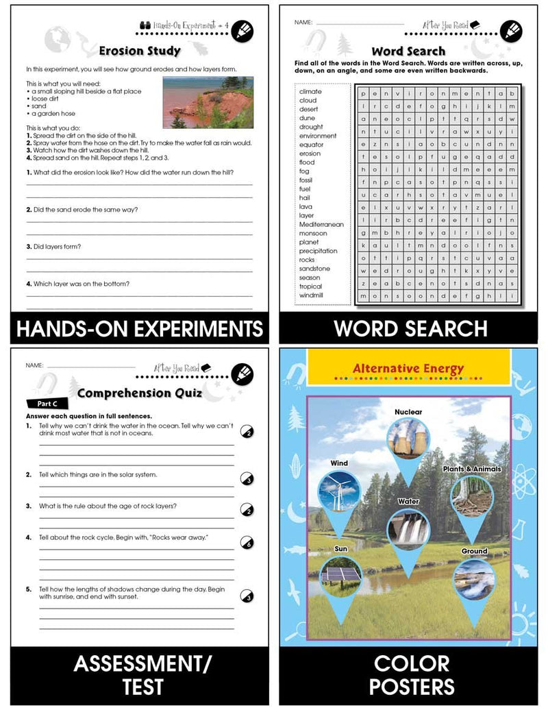 Hands-On - Earth & Space Science: Rocks and Minerals Gr. 1-5