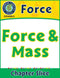Force: Force & Mass Gr. 5-8