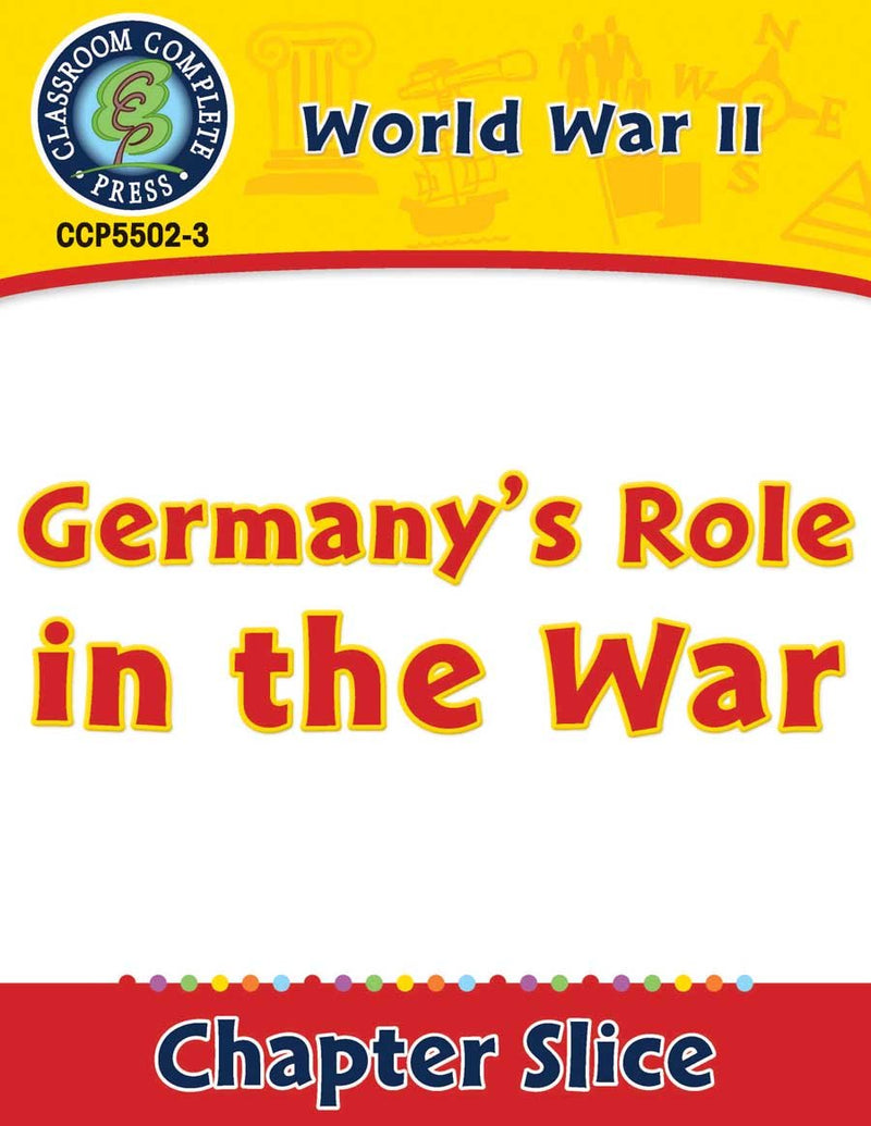 World War II: Germany’s Role in the War