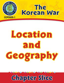 Korean War: Location and Geography Gr. 5-8