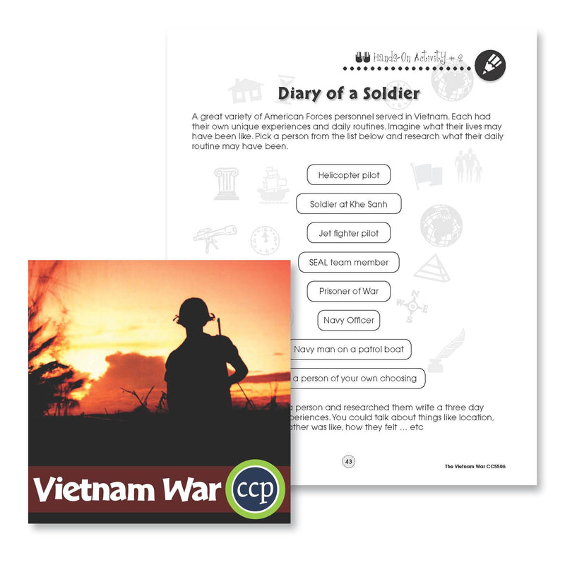 Vietnam War: Diary of a Soldier - WORKSHEET