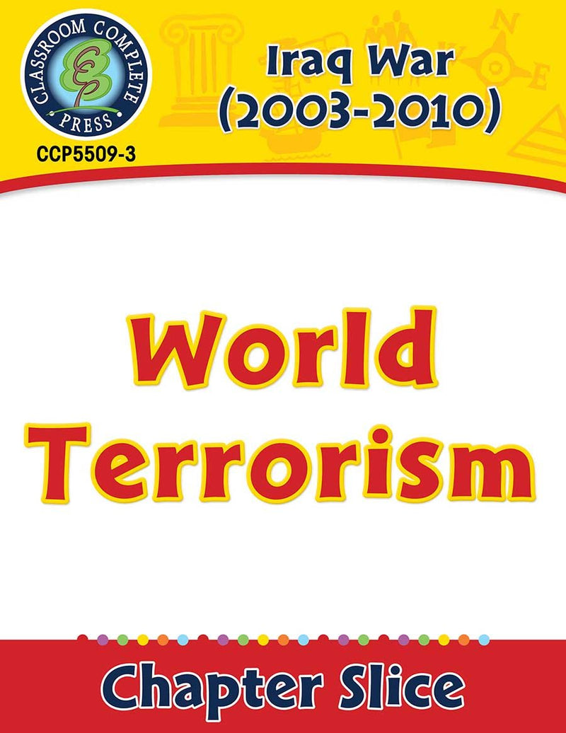 Iraq War (2003-2010): World Terrorism Gr. 5-8