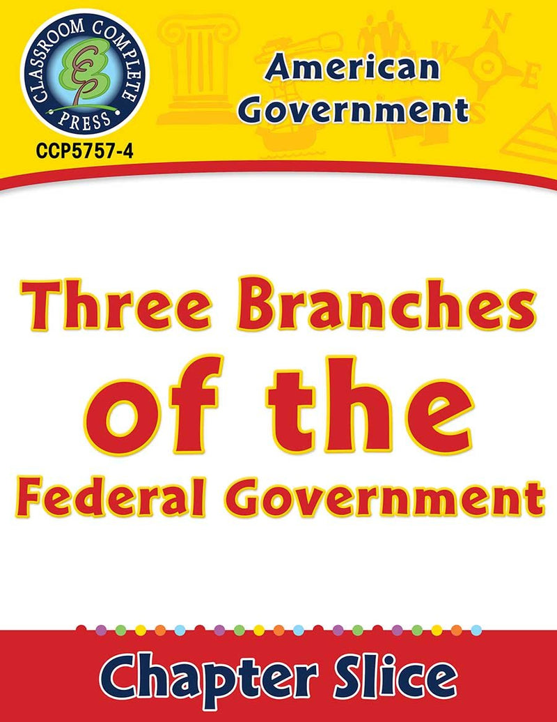American Government: Three Branches of the Federal Government Gr. 5-8