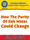 Conservation: Ocean Water Resources: How the Purity of Salt Water Could Change Gr. 5-8