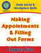 Daily Social & Workplace Skills: Making Appointments & Filling Out Forms Gr. 6-12