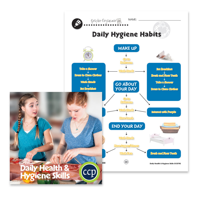 Daily Health & Hygiene Skills: Daily Hygiene Habits - WORKSHEET