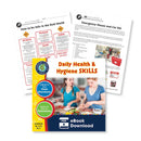 Daily Health & Hygiene Skills: How to be Safe in an Emergency - WORKSHEET