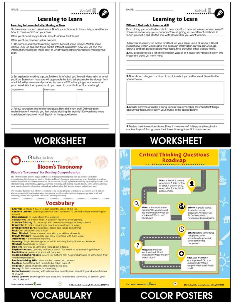 Creative Problem Solving Lesson Plans