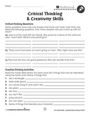 21st Century Skills - Learning Problem Solving: Critical & Creative Thinking Exercises - WORKSHEET