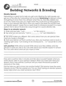 Learning Communication & Teamwork: Build Your Own Personal Brand & Elevator Speech - WORKSHEET