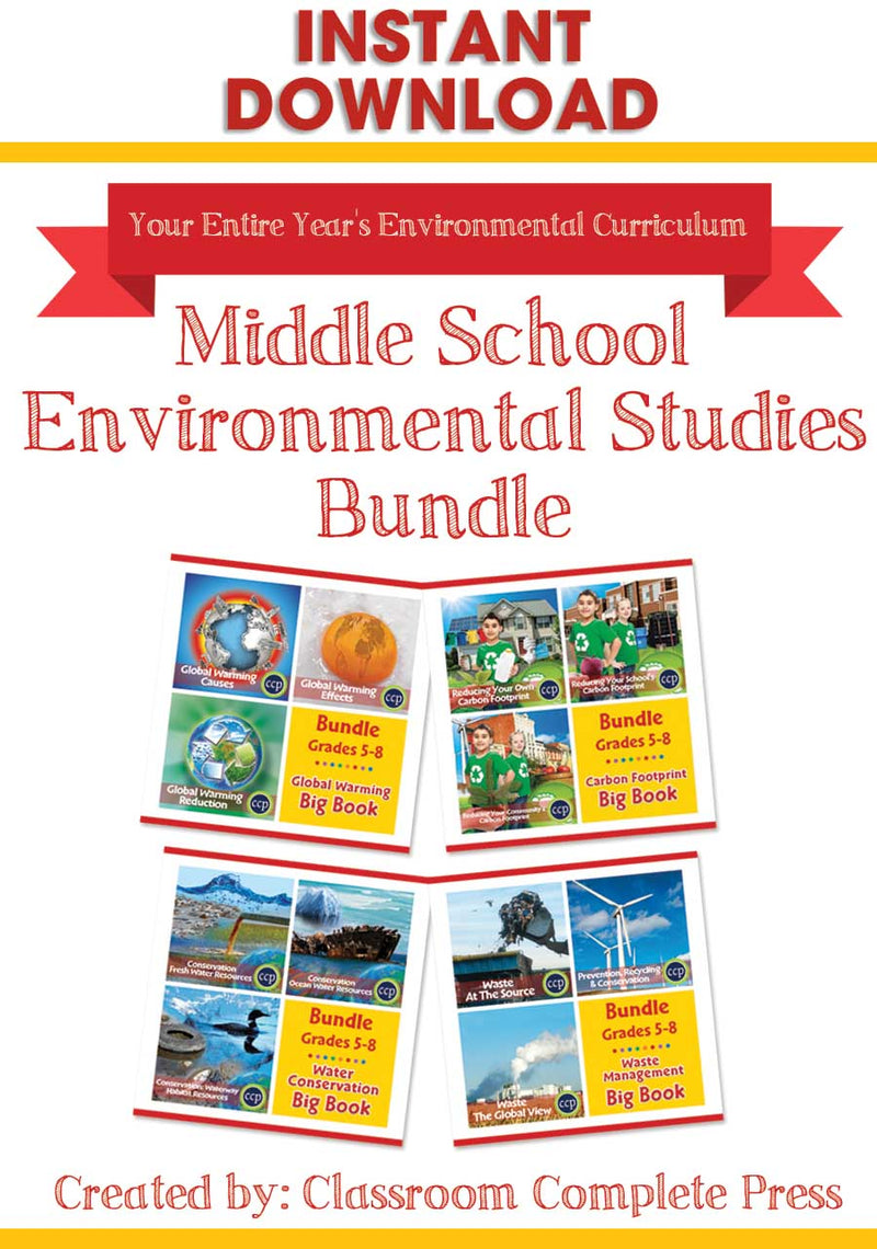 Middle School Environmental Studies Bundle