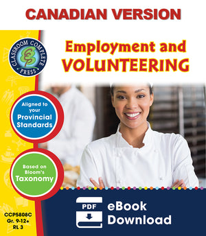 Practical Life Skills - Employment & Volunteering - Canadian Content