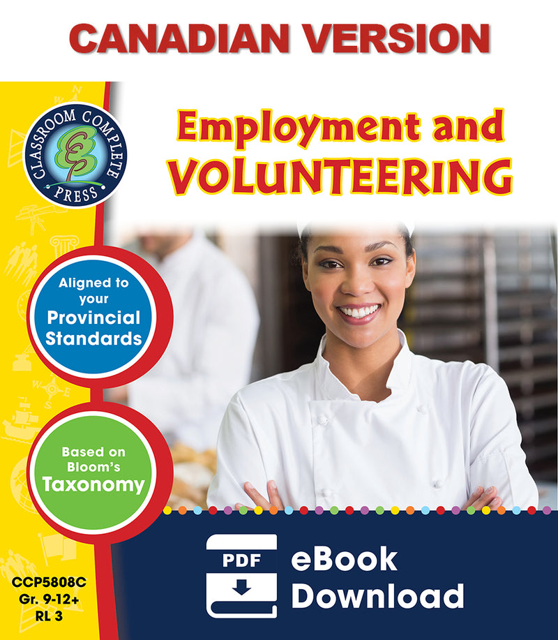 Practical Life Skills - Employment & Volunteering - Canadian Content