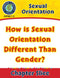 Sexual Orientation: How is Sexual Orientation Different Than Gender? Gr. 6-Adult