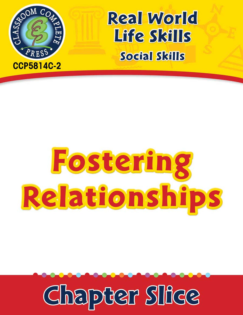 Social Skills: Fostering Relationships - Canadian Content Gr. 6-12+