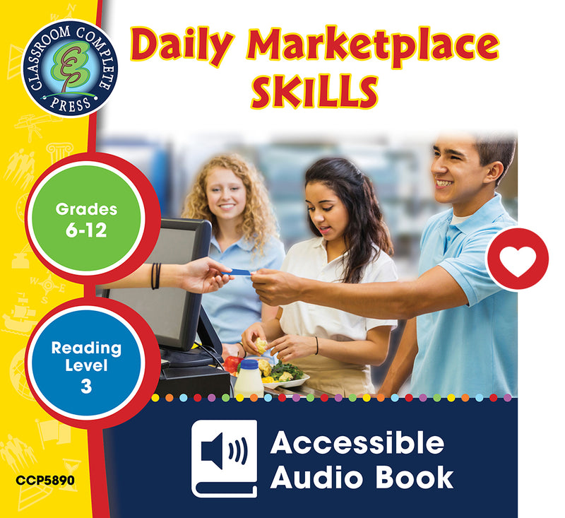 Daily Marketplace Skills - Accessible Audio Book