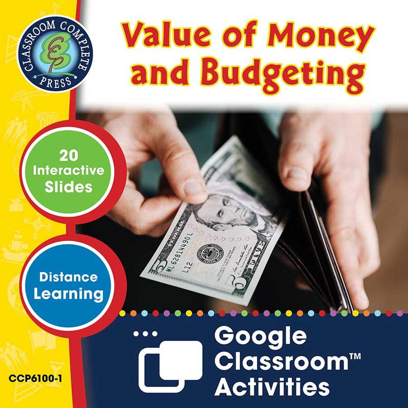 Daily Marketplace Skills: Value of Money & Budgeting - Google Slides (SPED)
